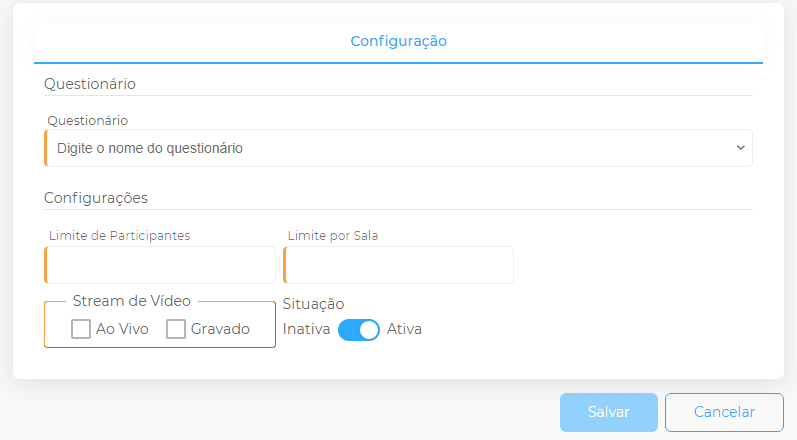 Monte sua prova online de forma rápida e segura
